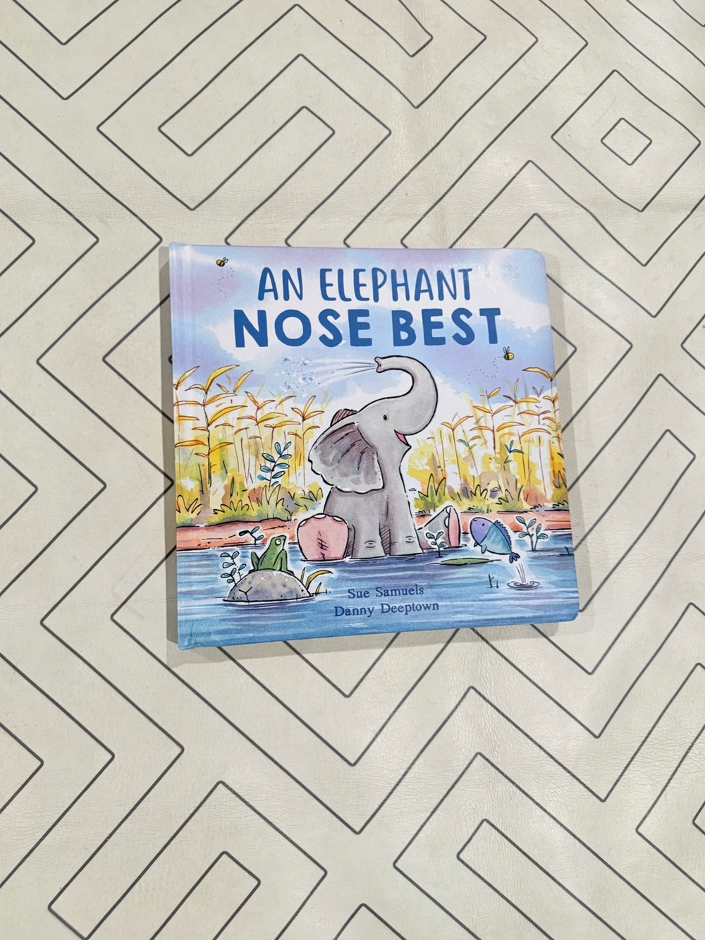 Jellycat "An Elephant Nose Best" Book